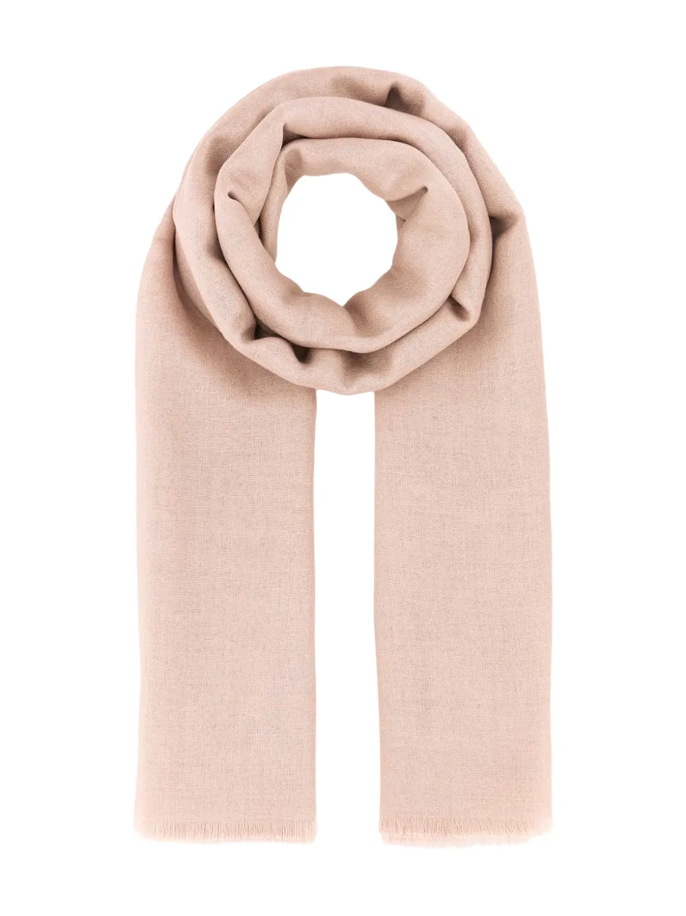 Weekend Max Mara Rauche embroidered-detail fringed scarf Beige