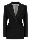 Givenchy double-breasted tuxedo blazer - Black