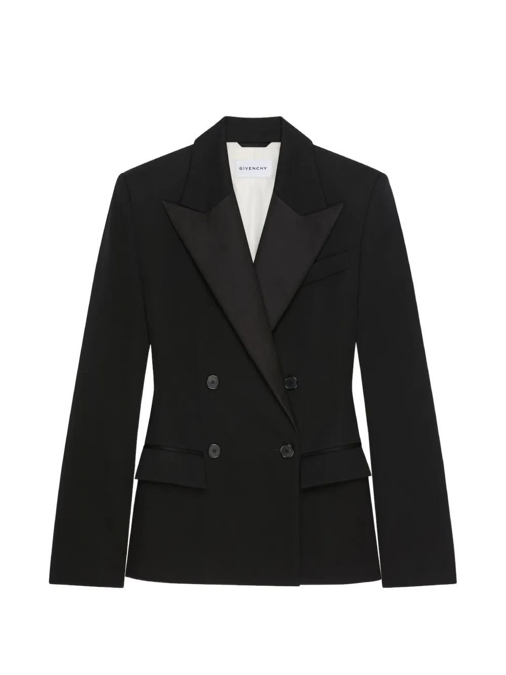 Givenchy double-breasted tuxedo blazer - Black