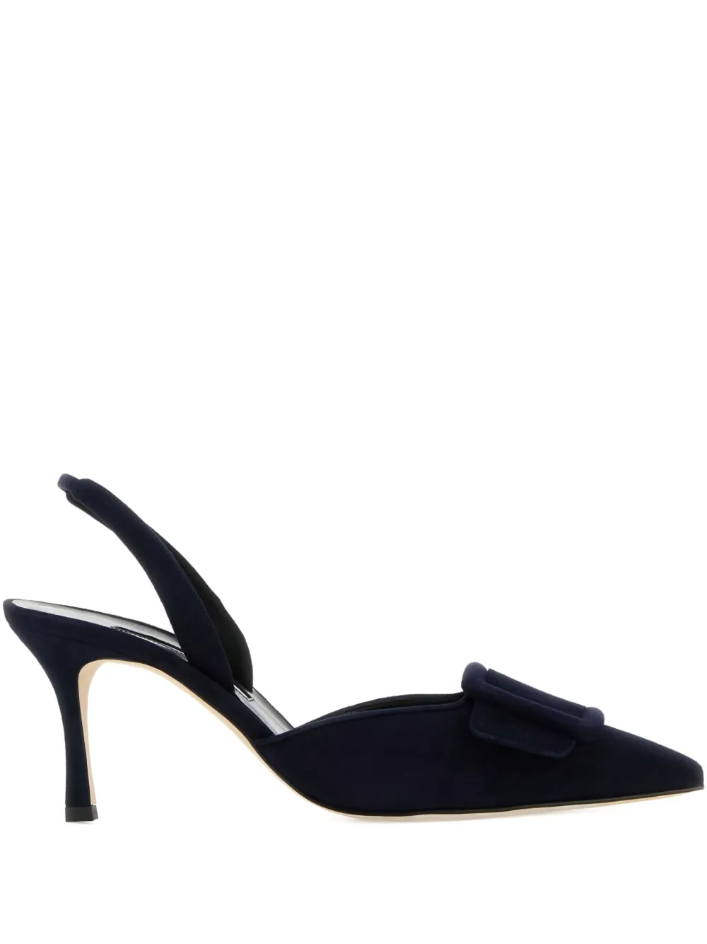 Manolo Blahnik 70mm Maysli slingback pumps Blue