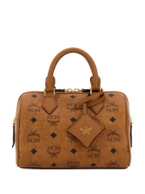 MCM Ella Tote Bag mit Monogramm-Print