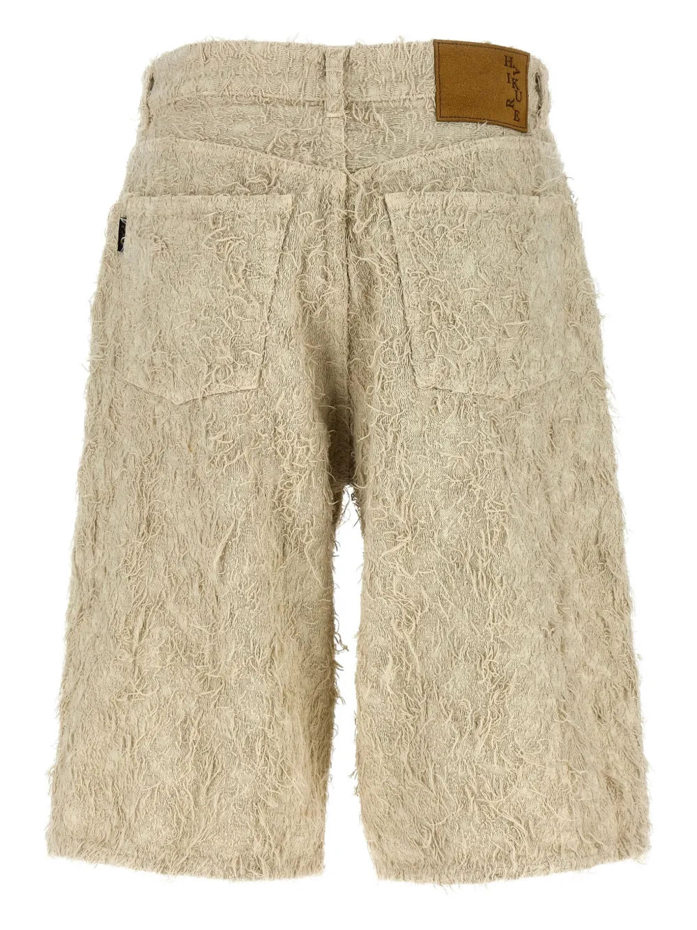 Haikure Denim shorts Beige