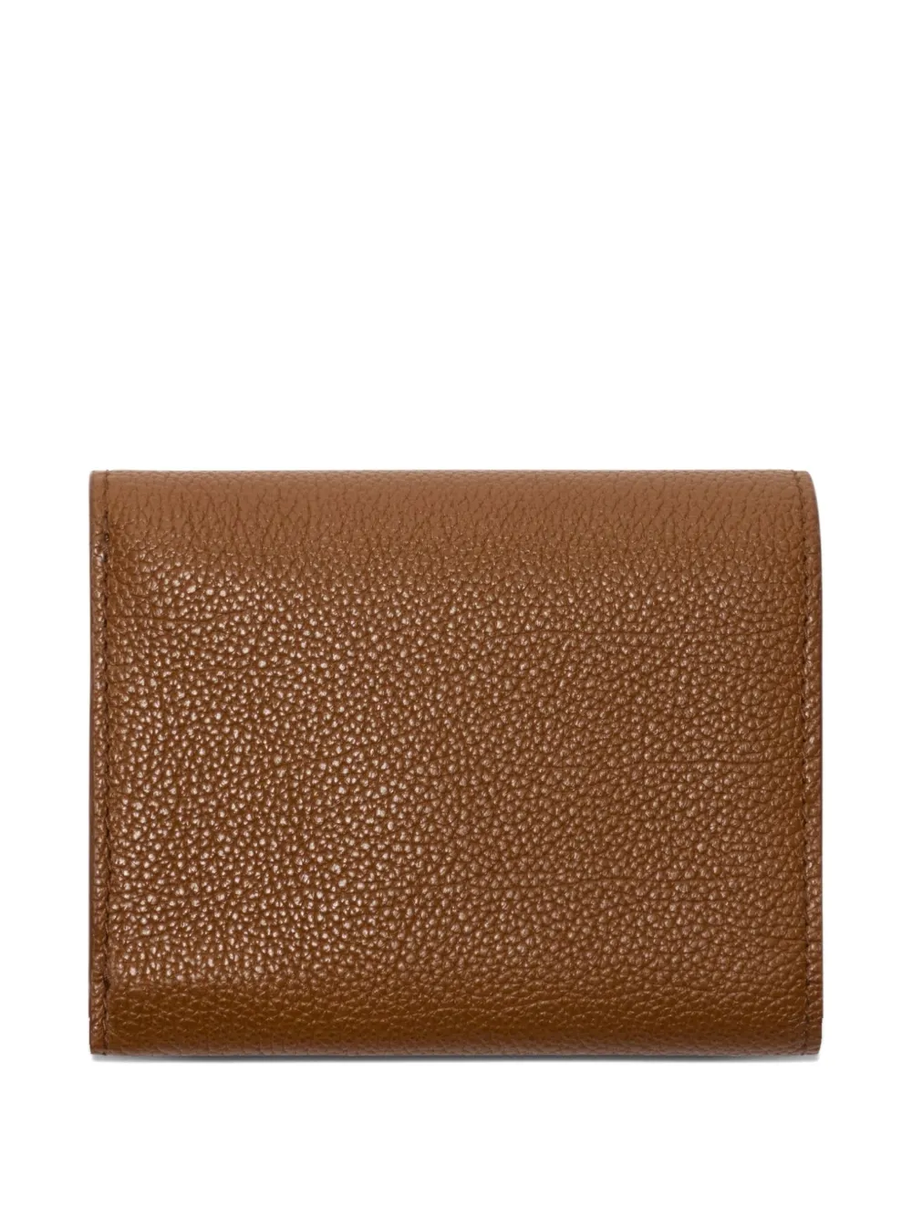 Burberry Geruite leren portemonnee Bruin