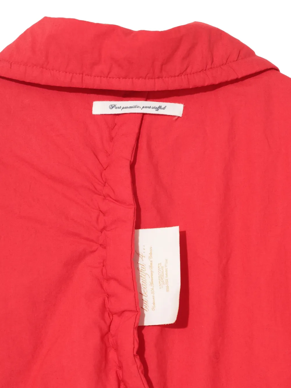 Undercover Gewatteerde jas Rood