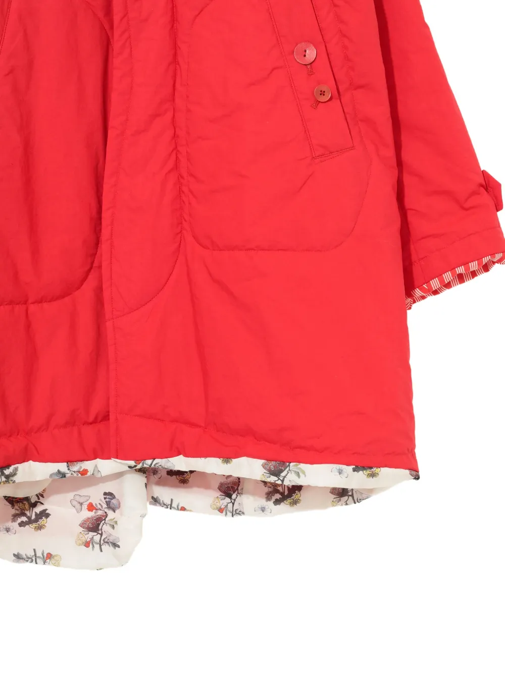 Undercover Gewatteerde jas Rood