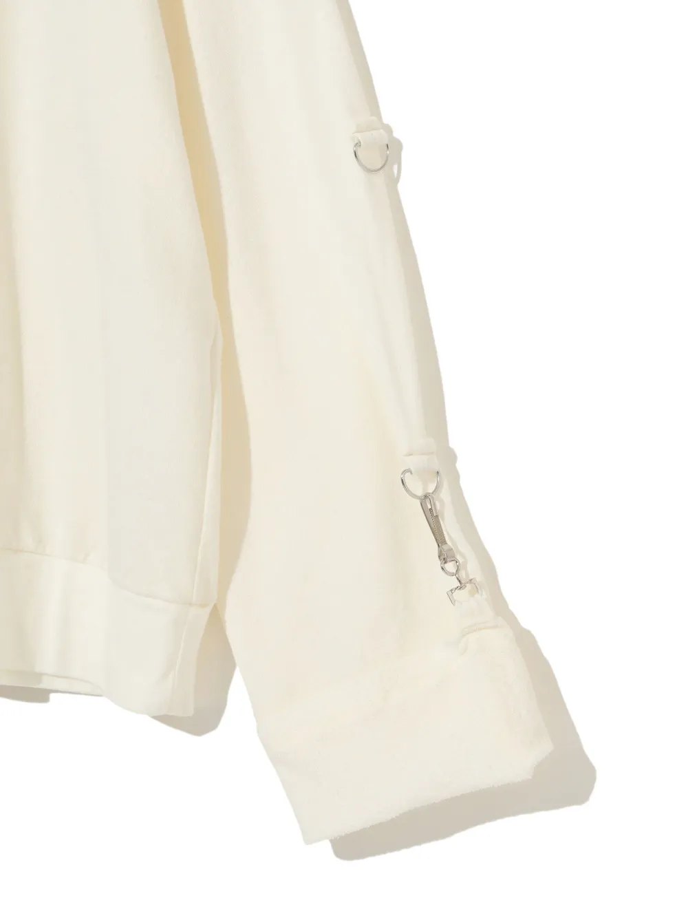 Undercover ring-detail sweatshirt Beige