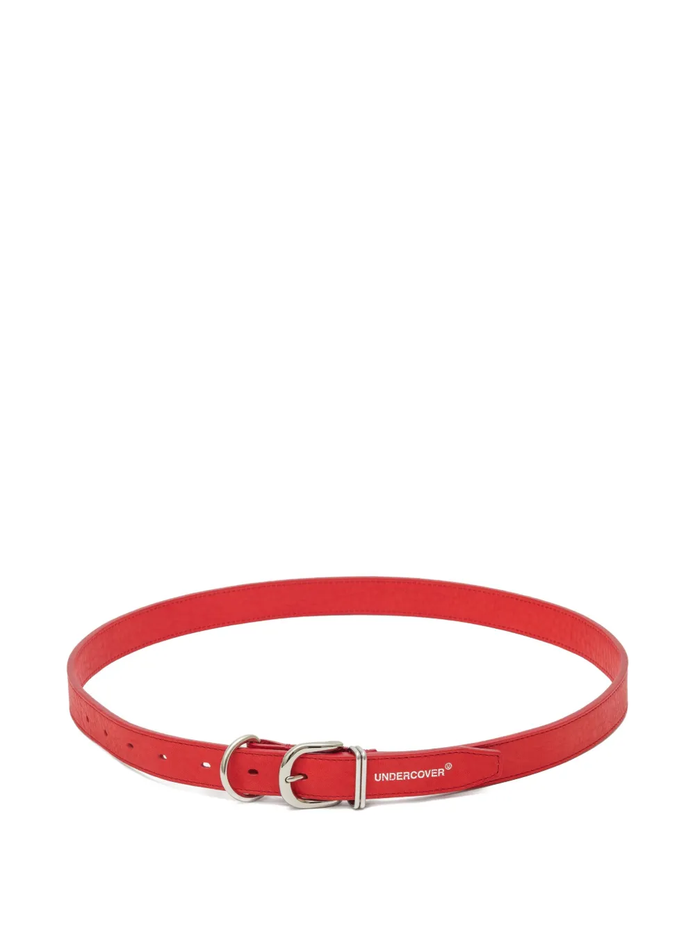 Undercover Leren riem Rood