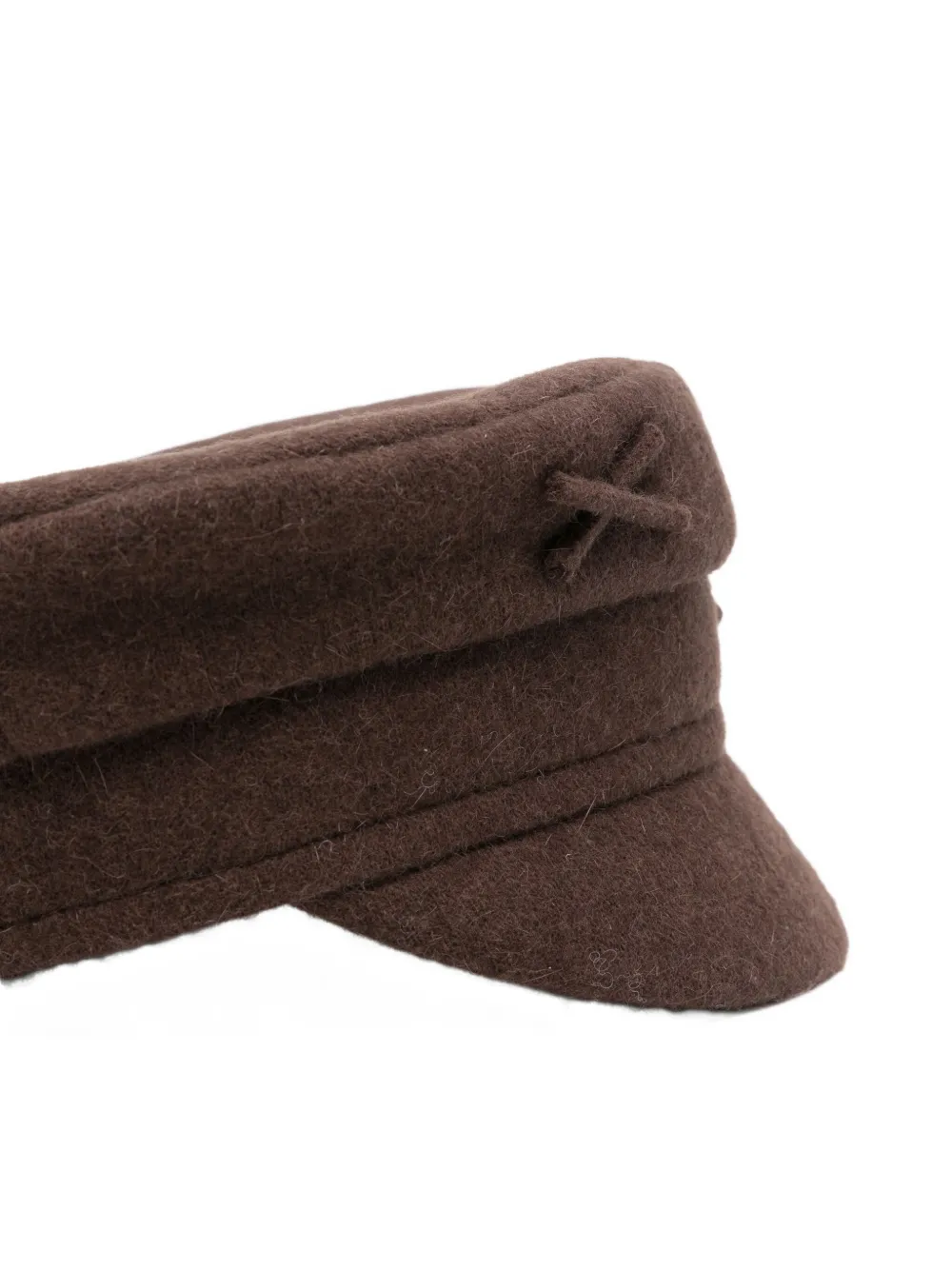 Ruslan Baginskiy embroidered-logo beret Bruin
