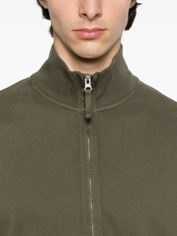 Stone Island 6100028 ハーフジップ セーター | グリーン