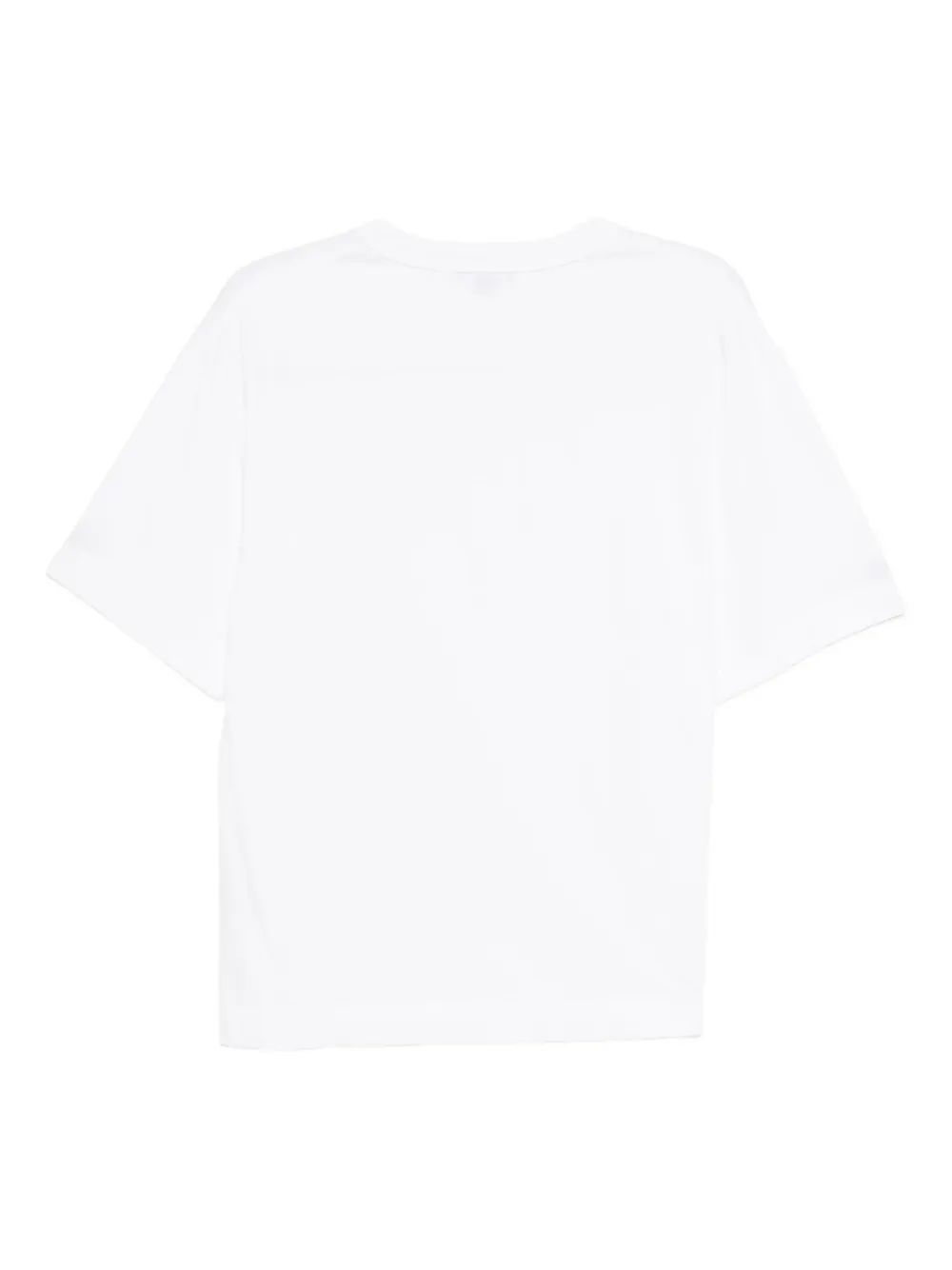 James Perse T-shirt met ronde hals Wit