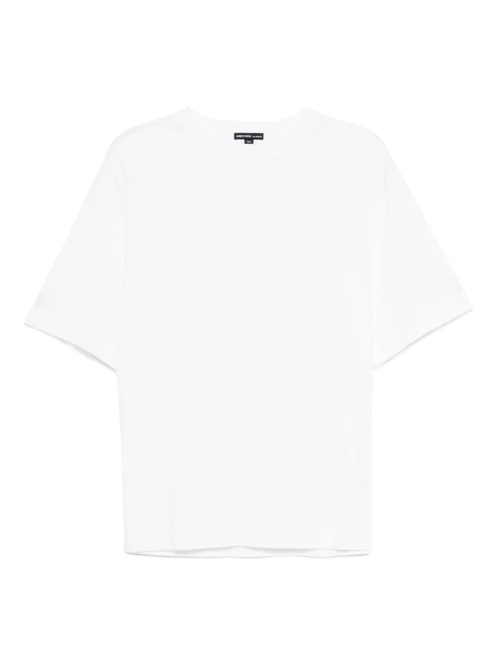 James Perse T-shirt met ronde hals Wit