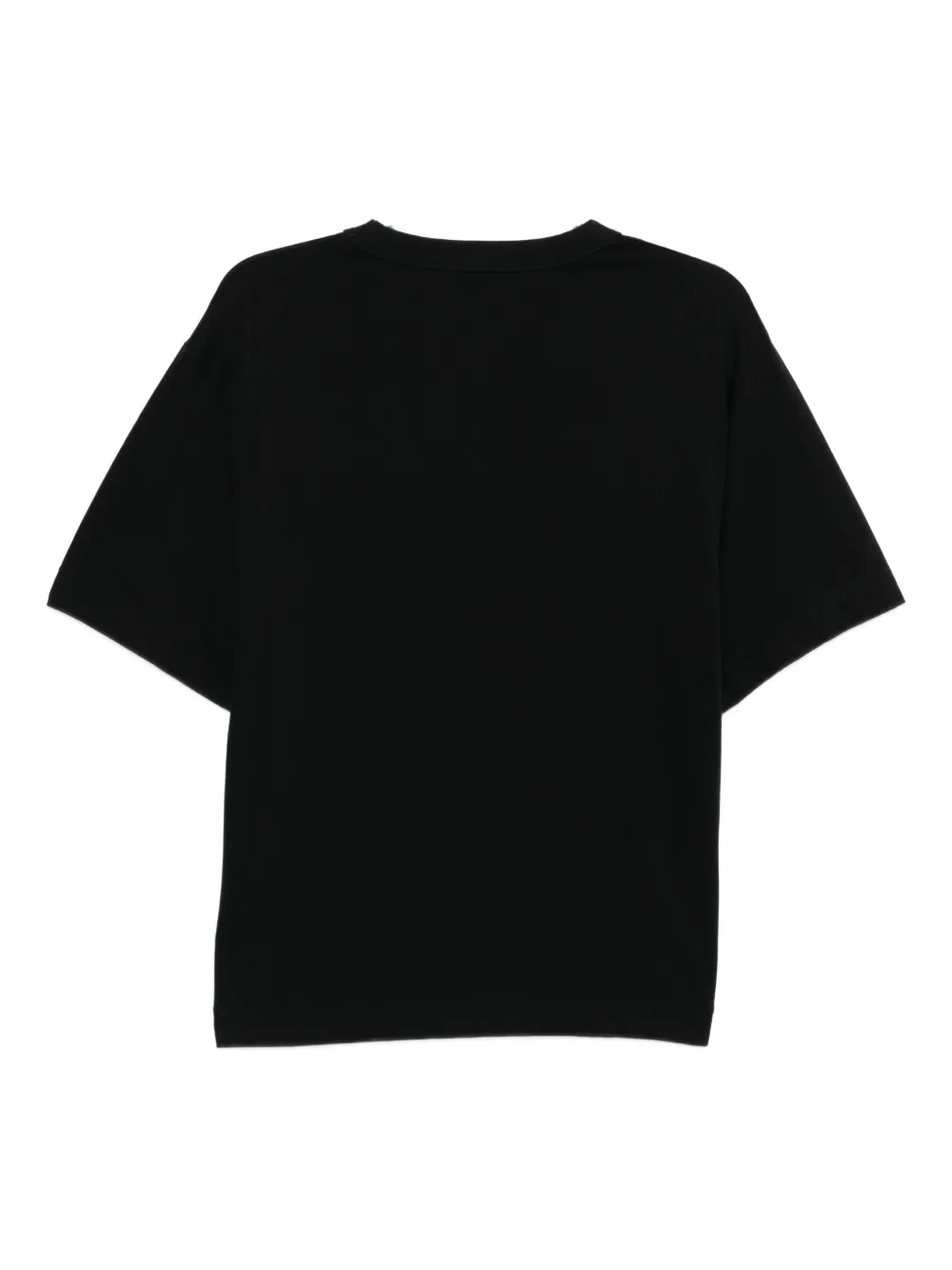 James Perse T-shirt met print Zwart