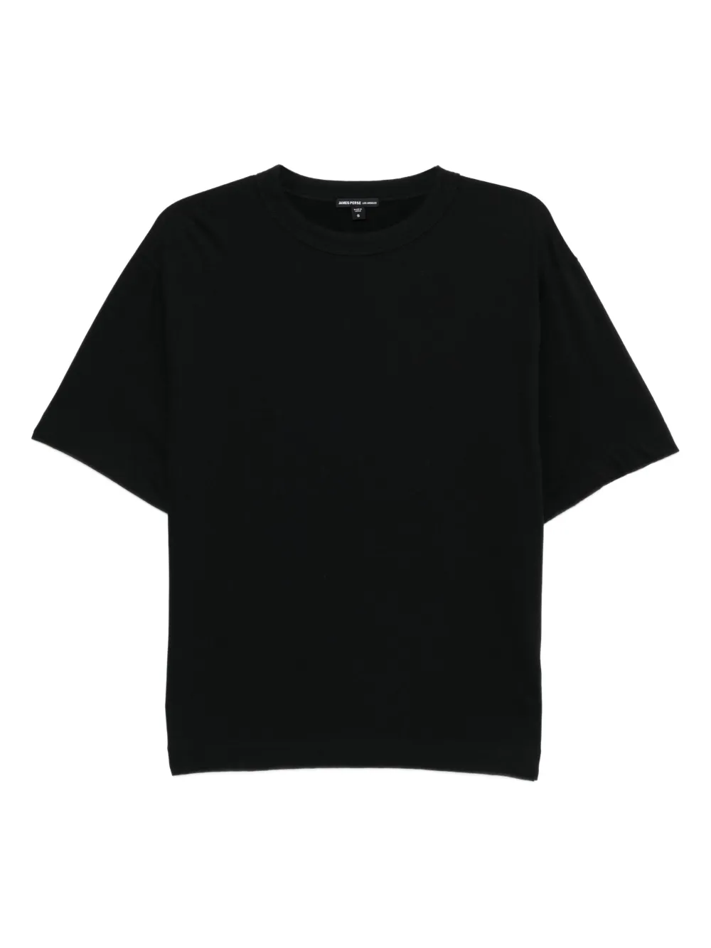 James Perse T-shirt met print Zwart