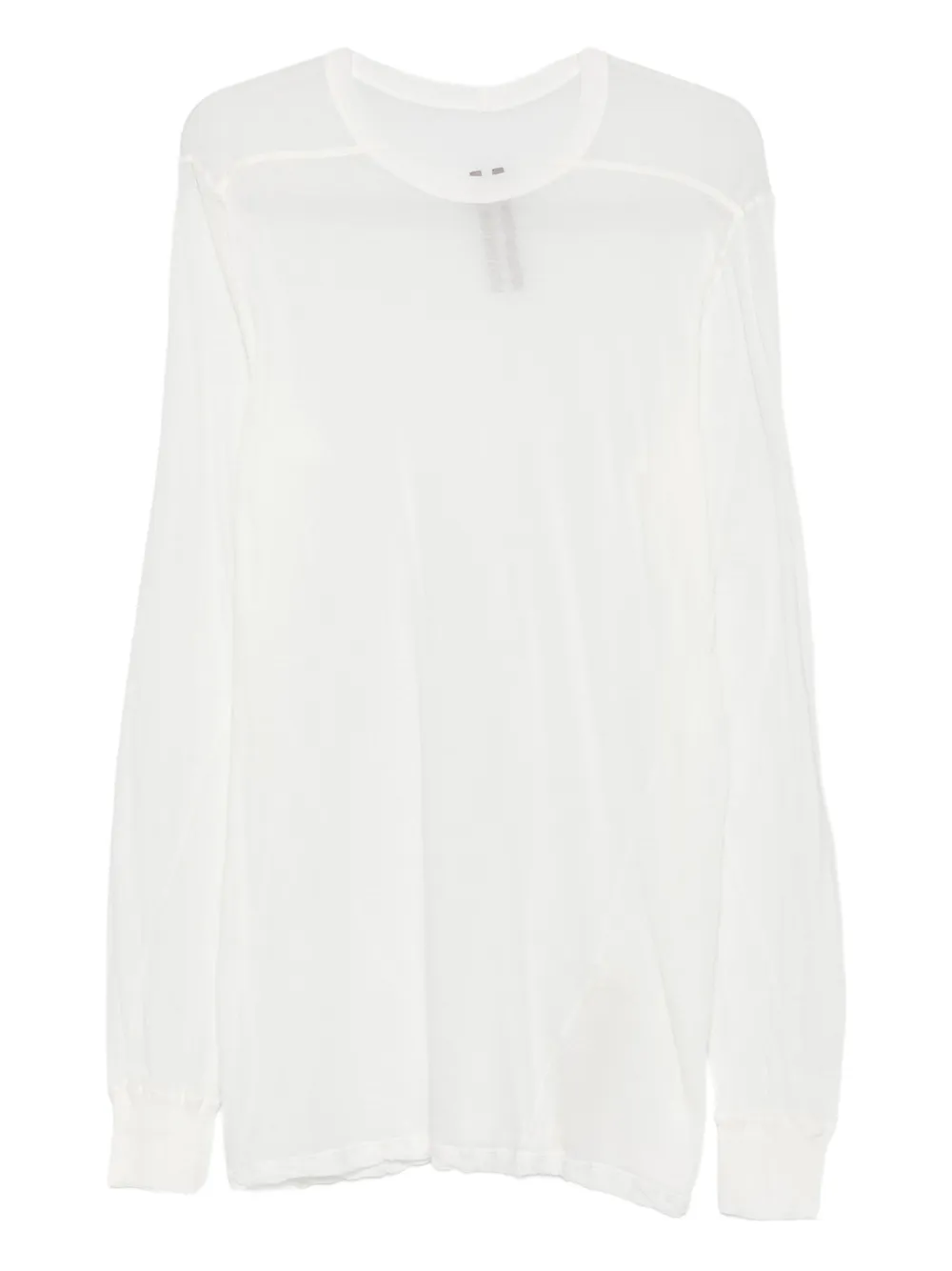 Rick Owens T-shirt van biologisch katoen Wit