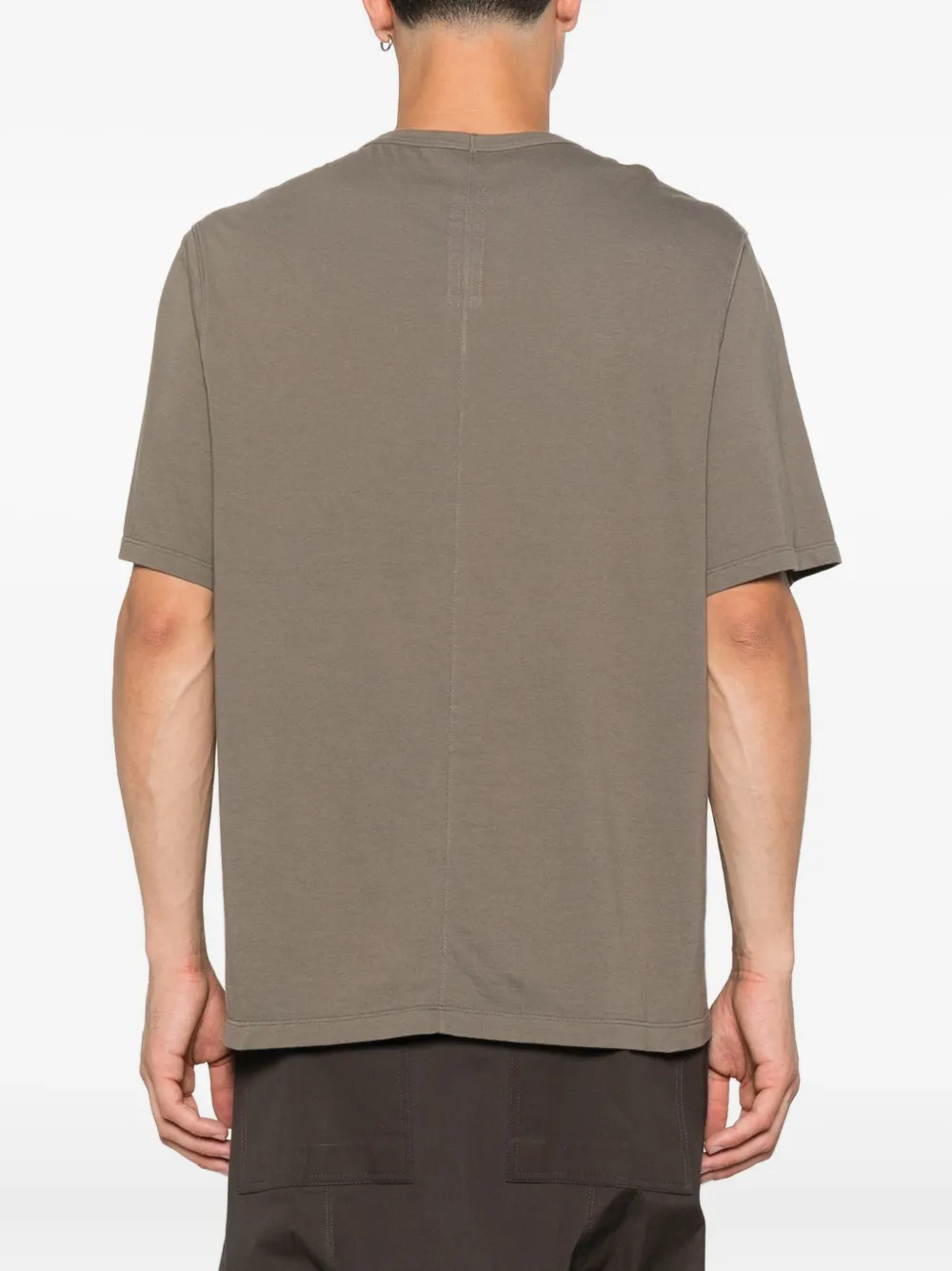 Rick Owens T-shirt van biologisch katoen Groen