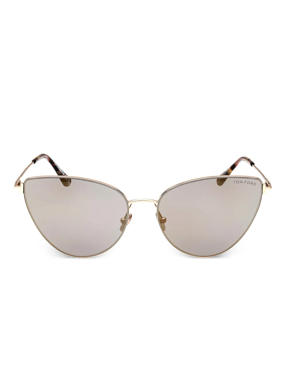 TOM FORD Eyewear cat-eye full-rim sunglasses Goud
