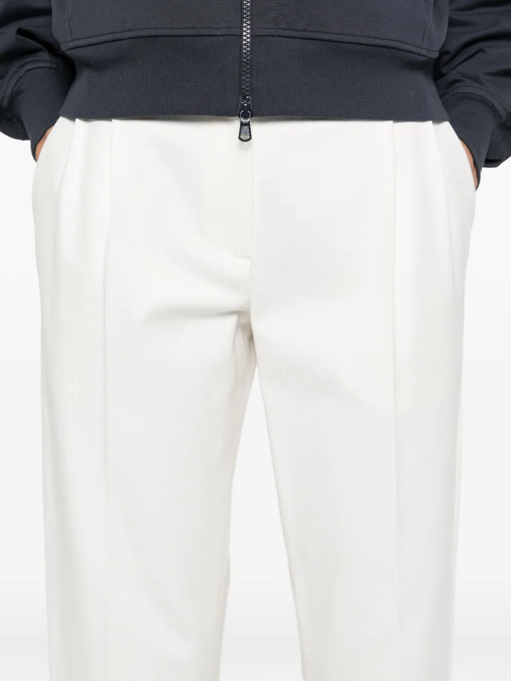 Brunello Cucinelli pleated trousers Wit