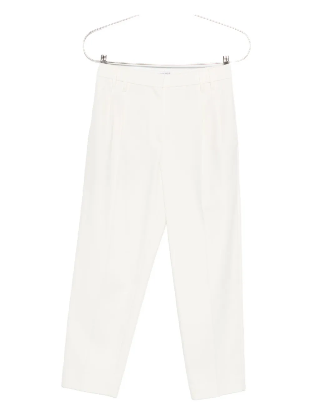 Brunello Cucinelli pleated trousers Wit
