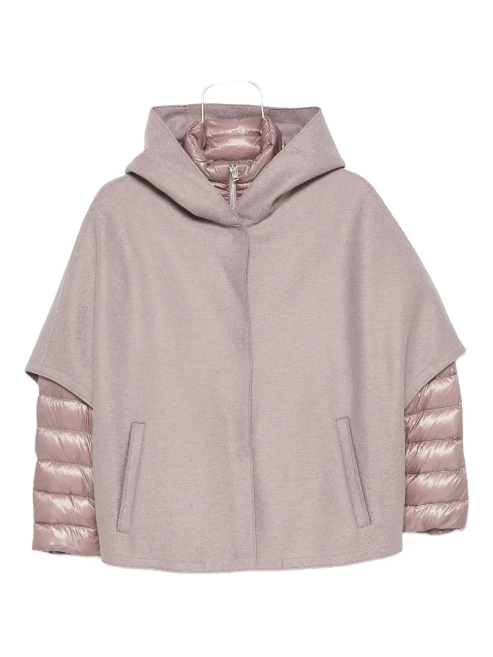 Herno hooded puffer jacket Paars