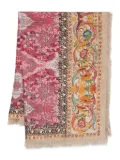 Pierre-Louis Mascia embellished floral-print scarf - Pink