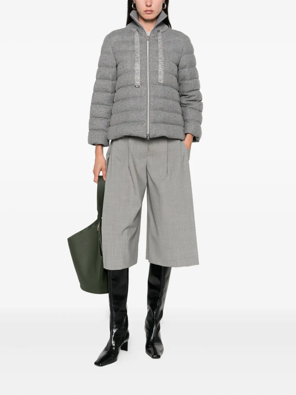 Herno padded jacket Grijs