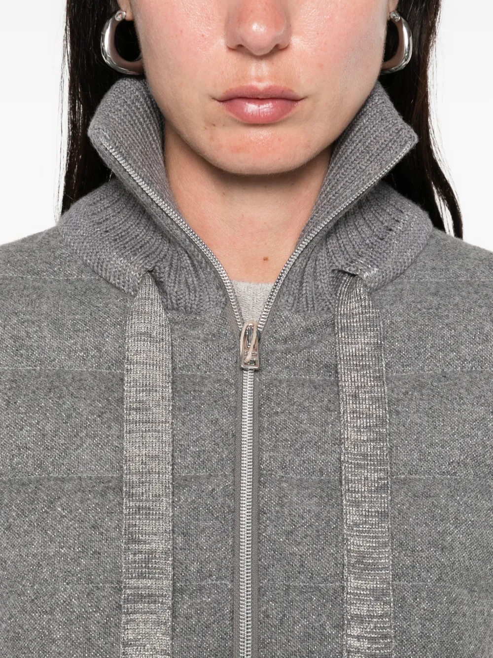 Herno padded jacket Grijs