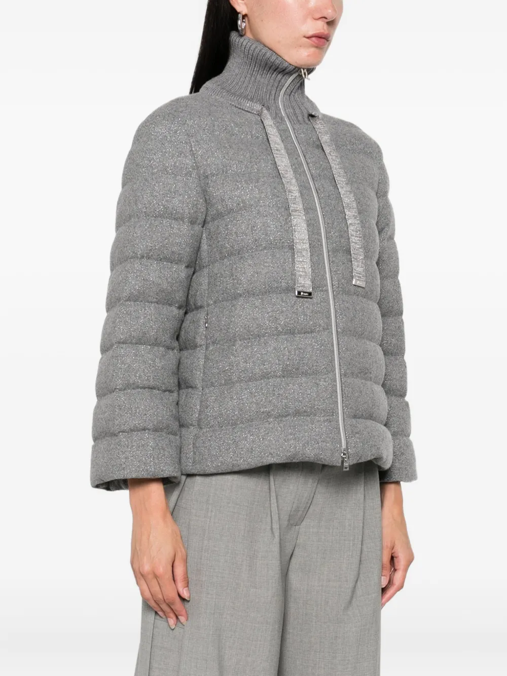 Herno padded jacket Grijs