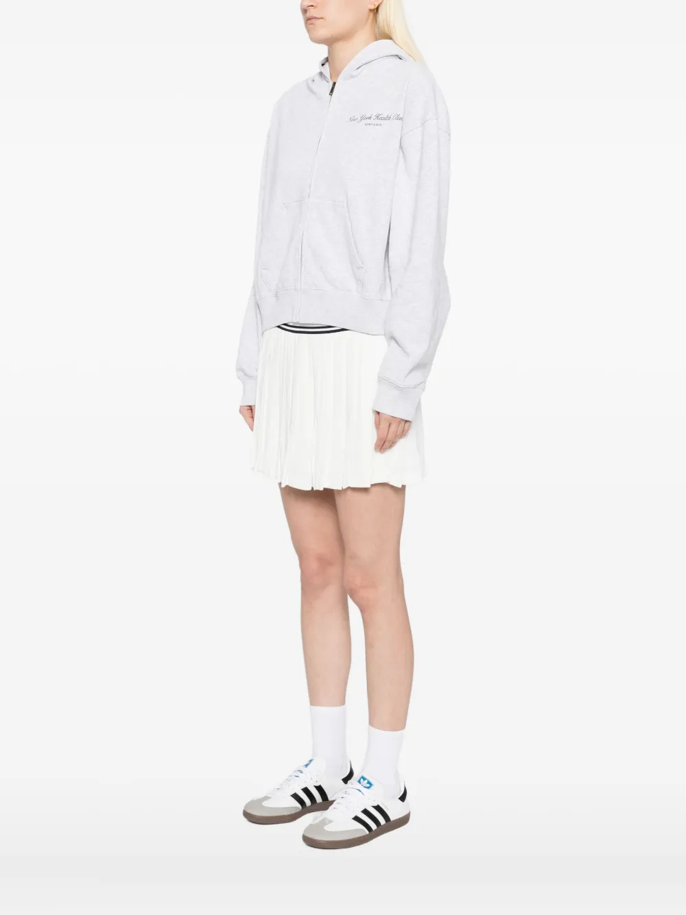 Sporty & Rich Hoodie met print Grijs