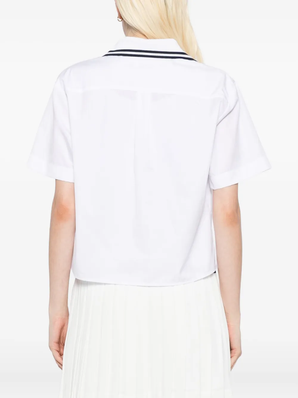 Sporty & Rich SRC katoenen blouse Wit