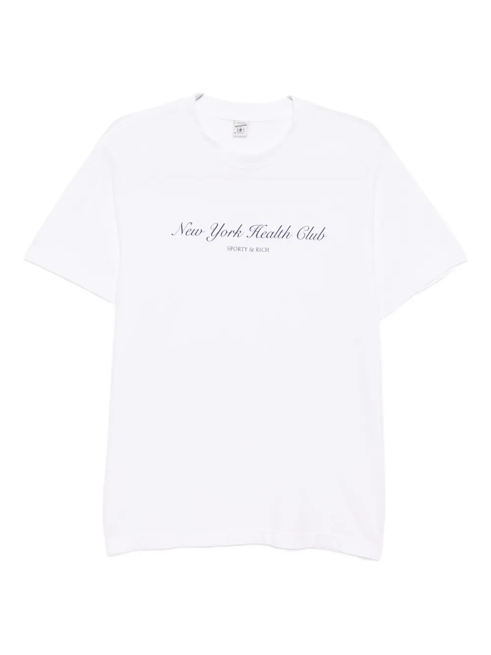 Sporty & Rich NY Health Club T-shirt Wit