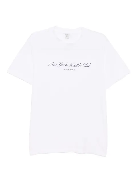 Sporty & Rich NY Health Club T-shirt