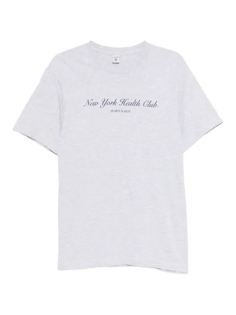 Sporty & Rich New York Health Club graphic tee