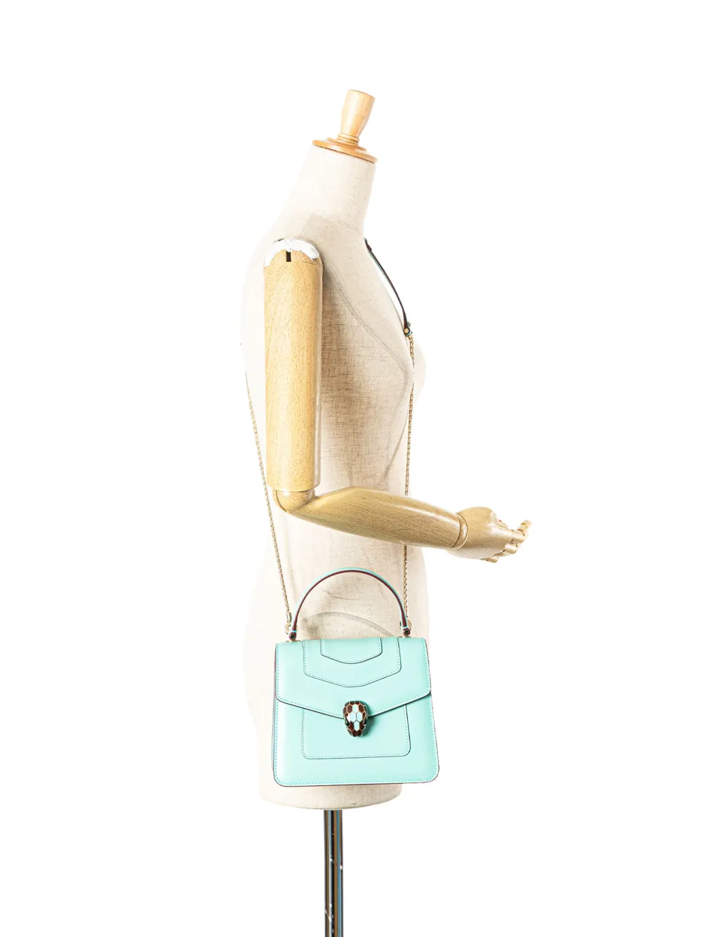 Bvlgari Pre-Owned 2010-2025 Small Calfskin Serpenti Forever Top Handle Bag satchel | Pre-Owned | Image 2
