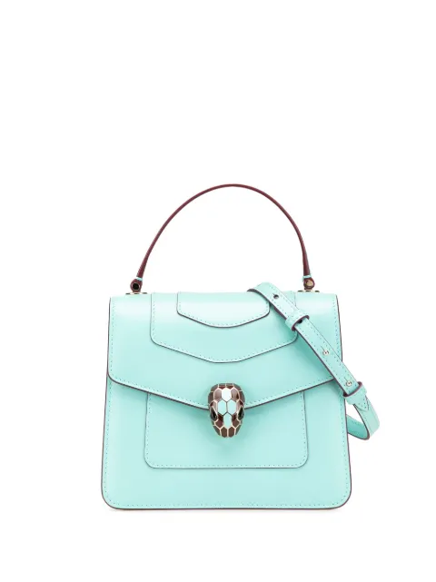 Bvlgari Pre-Owned 2010-2025 Small Calfskin Serpenti Forever Top Handle Bag satchel