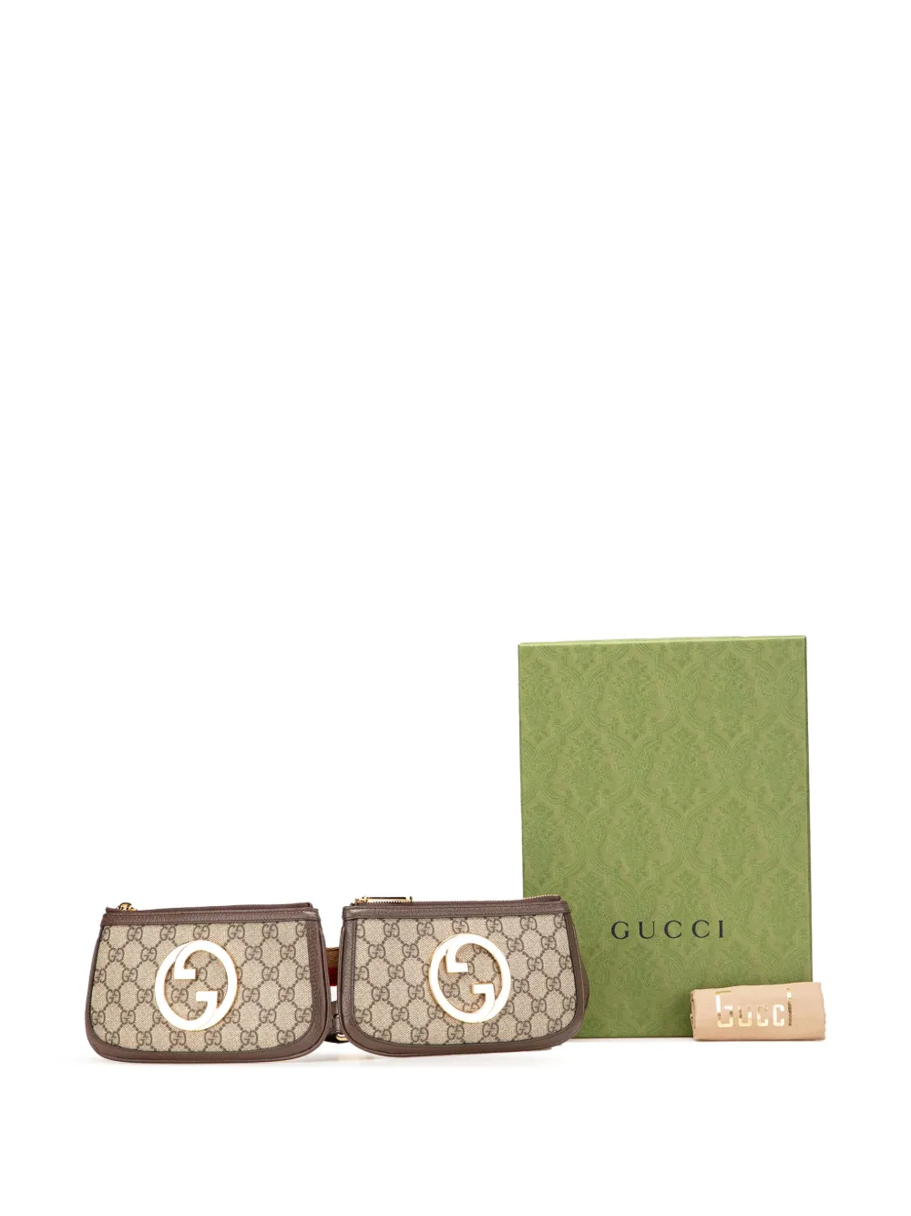 Gucci Pre-Owned 2016-2025 ミニ GGスプリーム ブロンディ ベルト