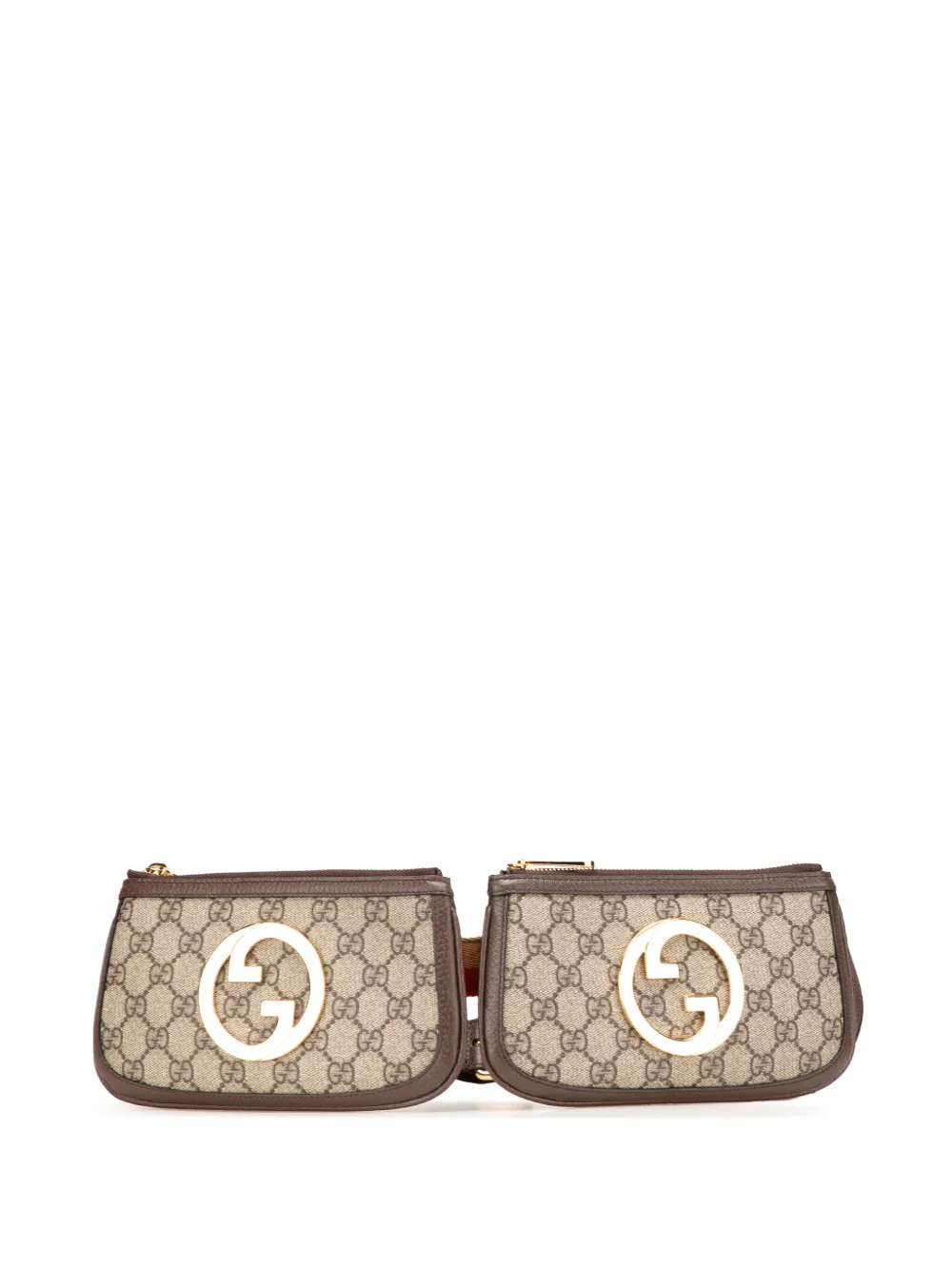Gucci Pre-Owned 2016-2025 Mini GG Supreme Blondie belt bag | Brown | Image 1