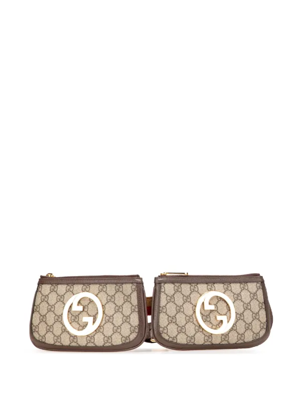 Gucci Pre-Owned 2016-2025 ミニ GGスプリーム ブロンディ ベルト