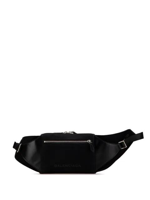 Balenciaga Pre-Owned 2006-2019 Canvas and Leather Neo Lift belt bag