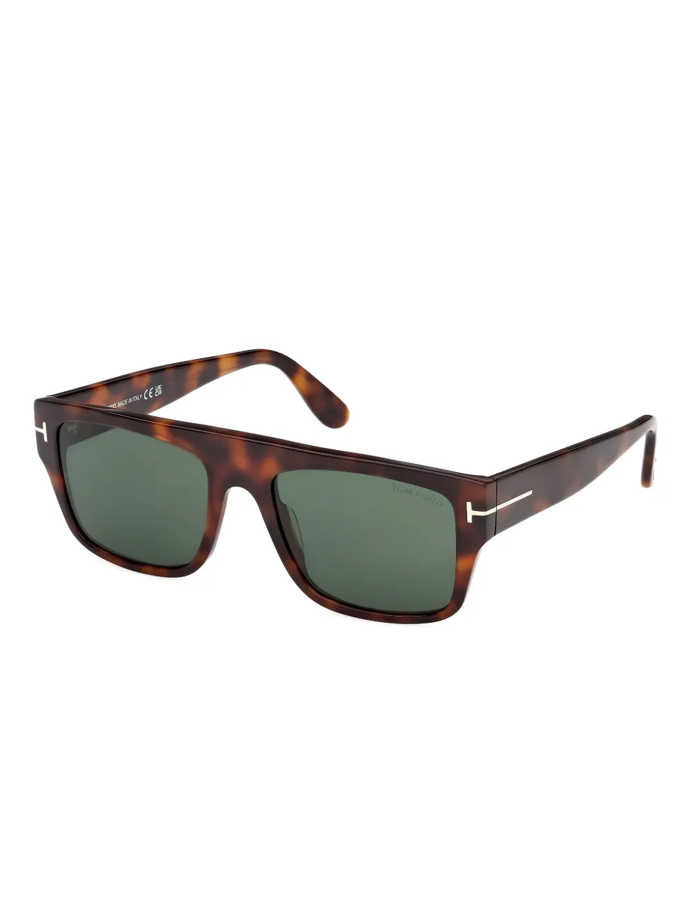 TOM FORD Eyewear tortoiseshell square-frame sunglasses Bruin