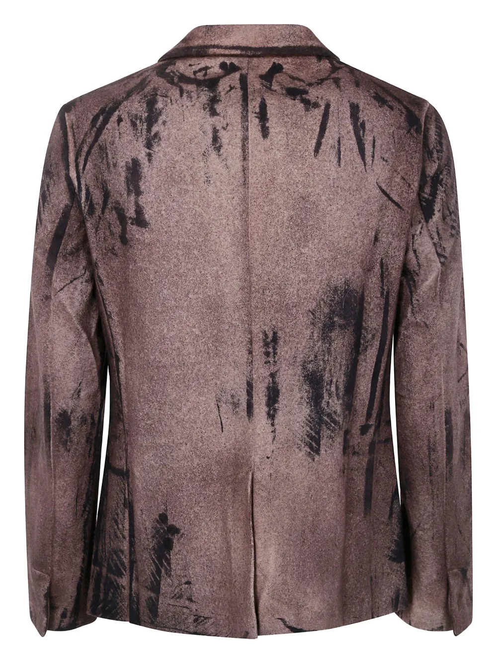 Avant Toi abstract-print wool blazer | Blazers | Image 2