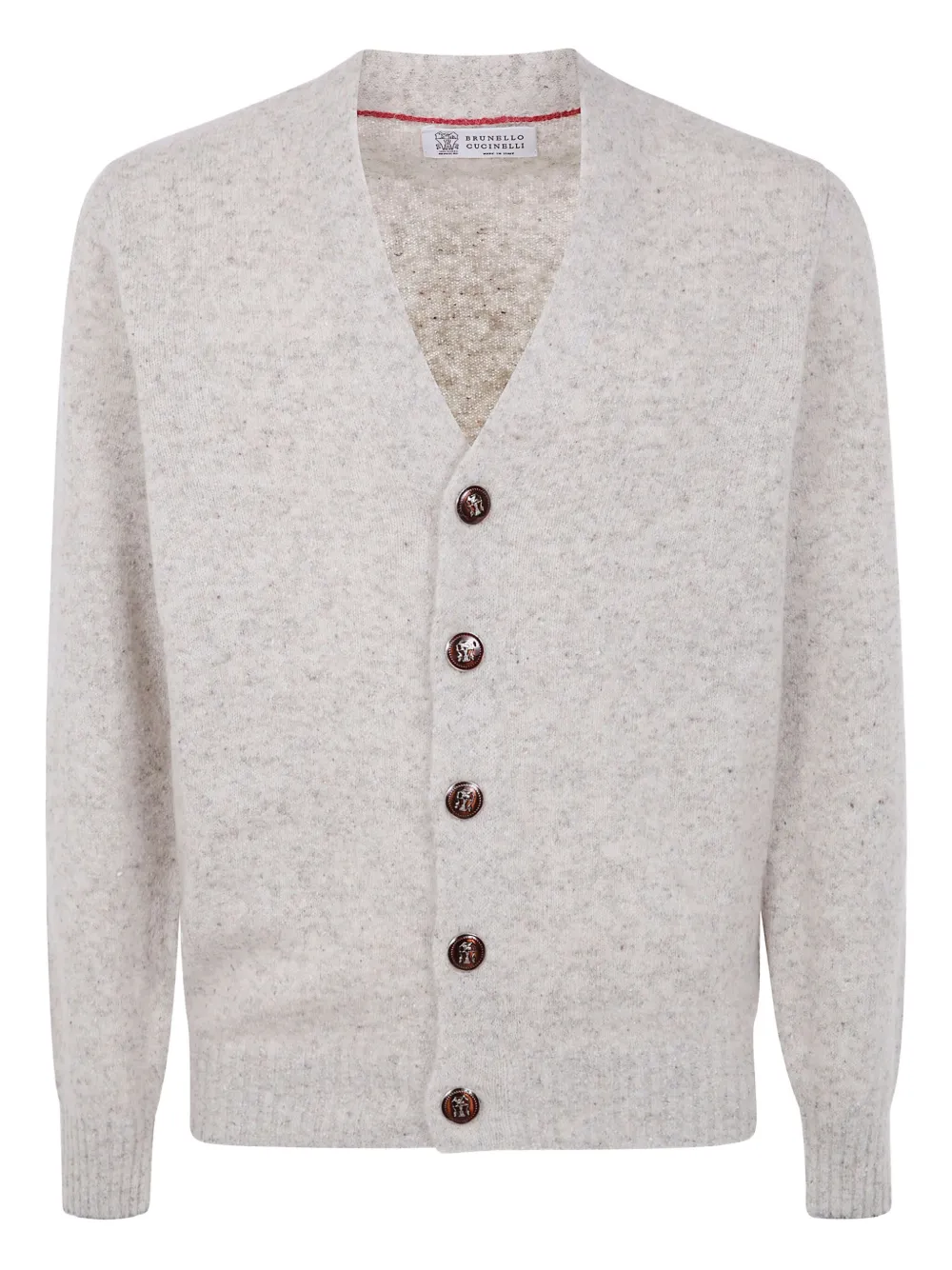 Brunello Cucinelli Vest met knopen Beige
