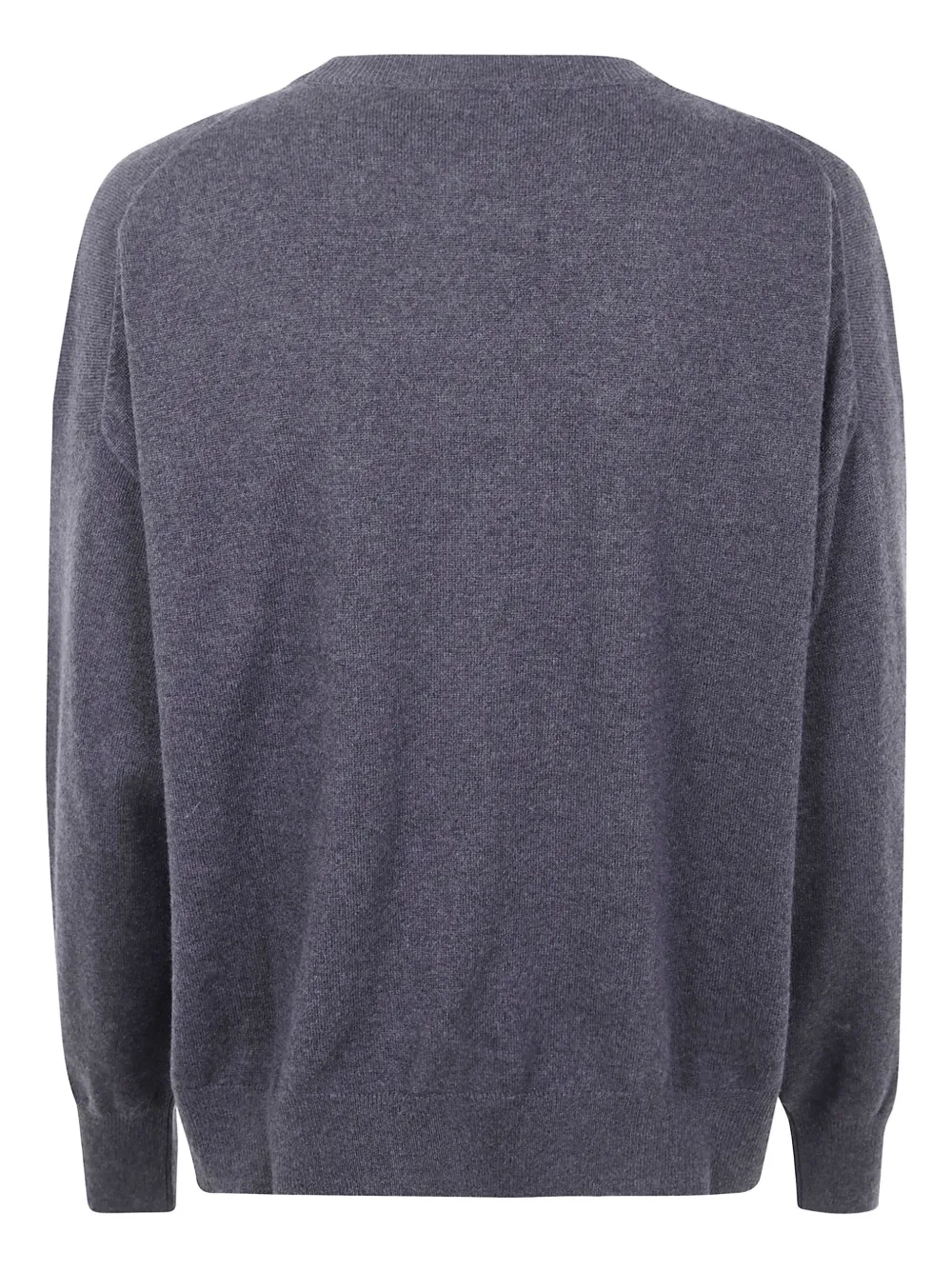 Brunello Cucinelli Kasjmier sweater met vlakken Grijs