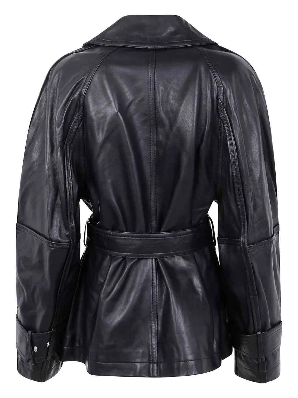 Róhe belted double-breasted leather jacket | Leather Jackets | Image 2