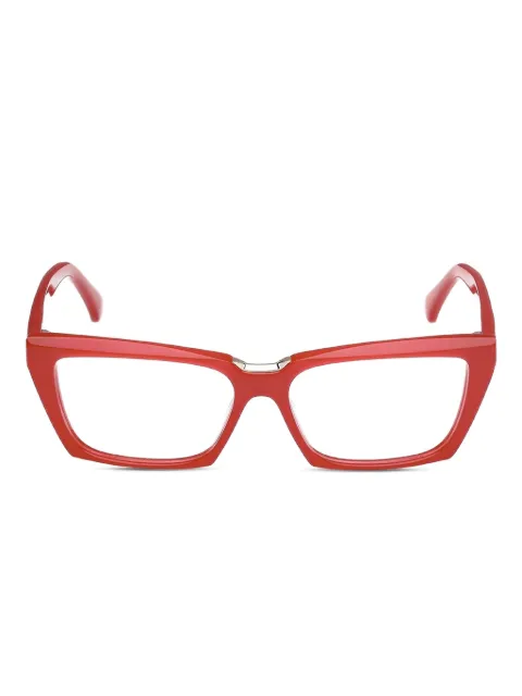 Max Mara Eyewear geometric frame glasses