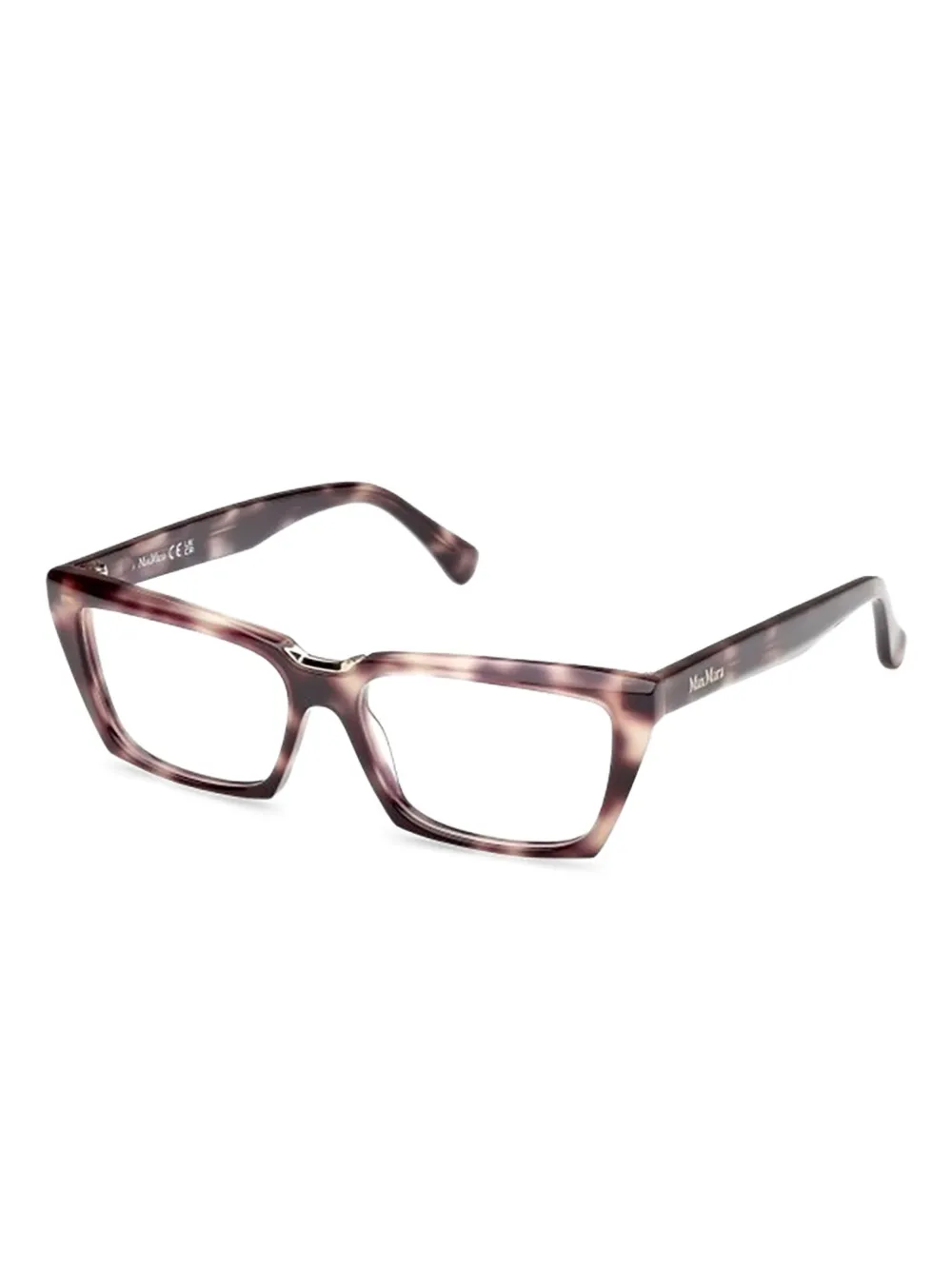 Max Mara Eyewear tortoiseshell geometric frames | Brown | Image 1