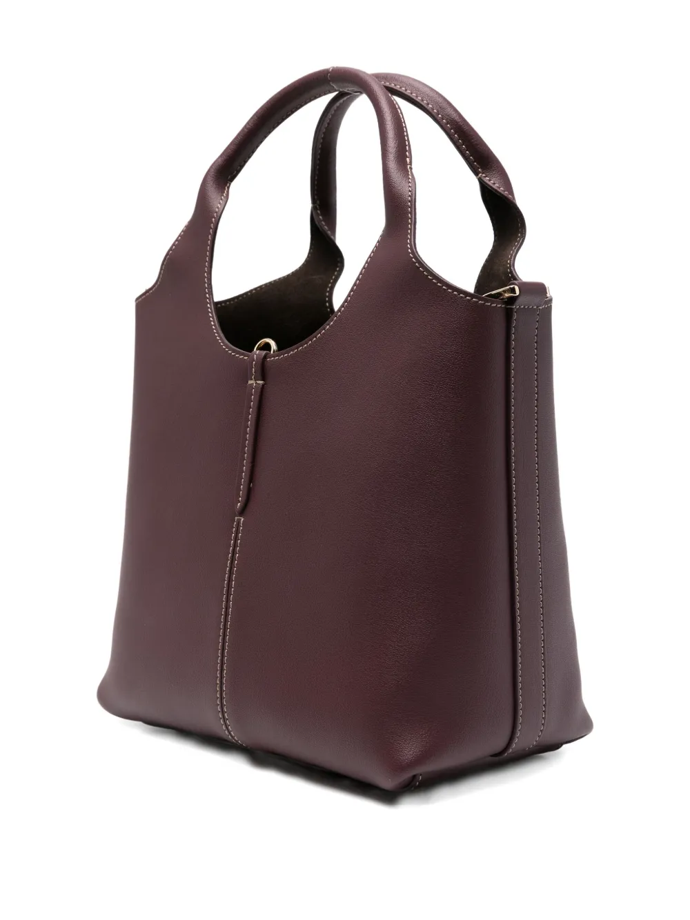Tod's small Shopping leather tote bag Rood