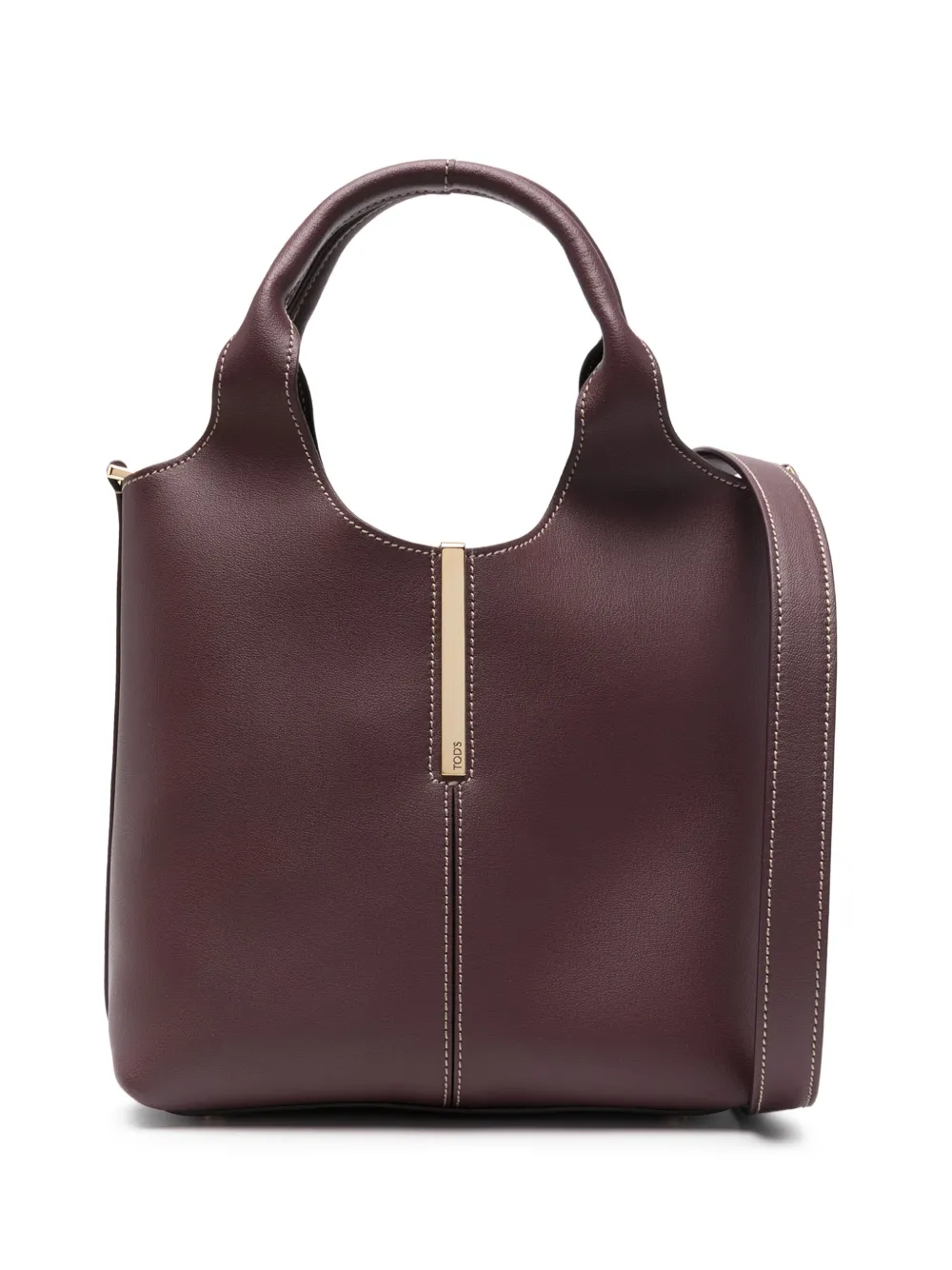Tod's small Shopping leather tote bag Rood