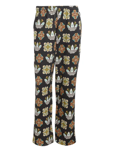 adidas graphic-print track pants