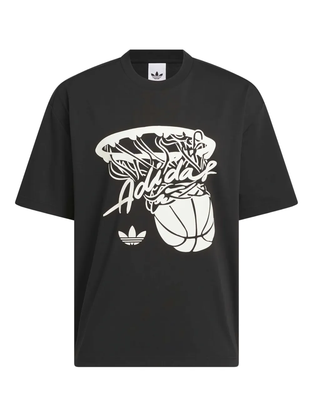 adidas Hot Shot T-shirt Zwart