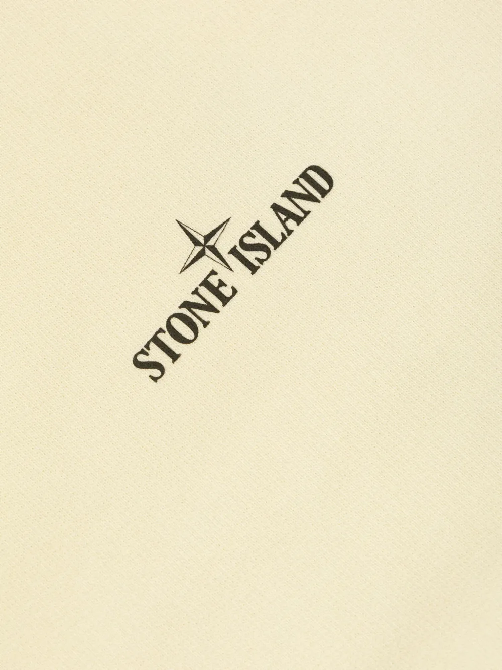 Stone Island Junior Compass-motif sweatshirt Beige